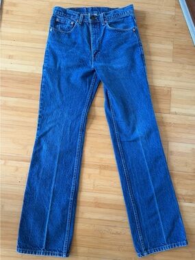Levi's Blue Boot Cut Jeans